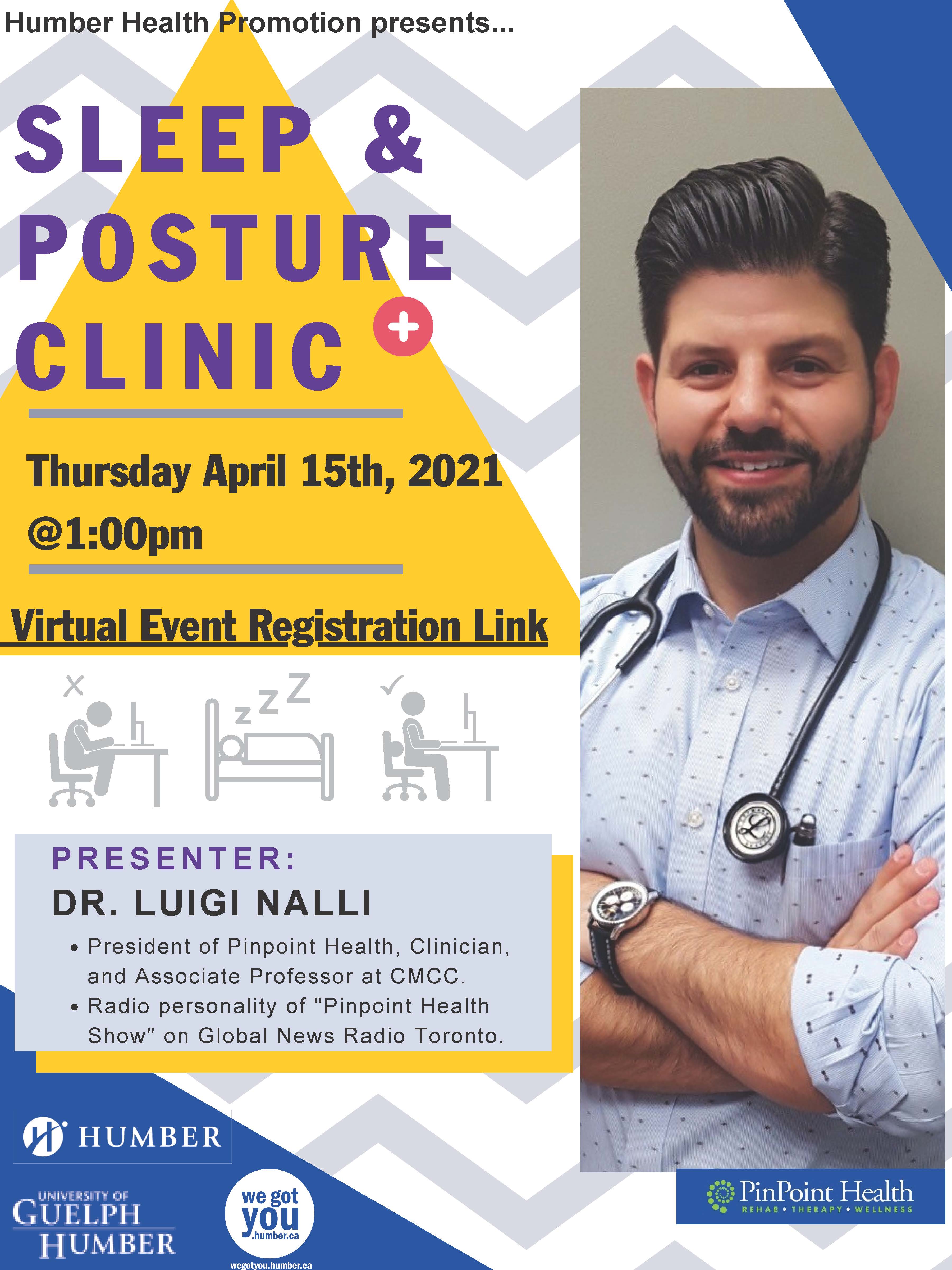 Sleep and Posture Clinic Student Life